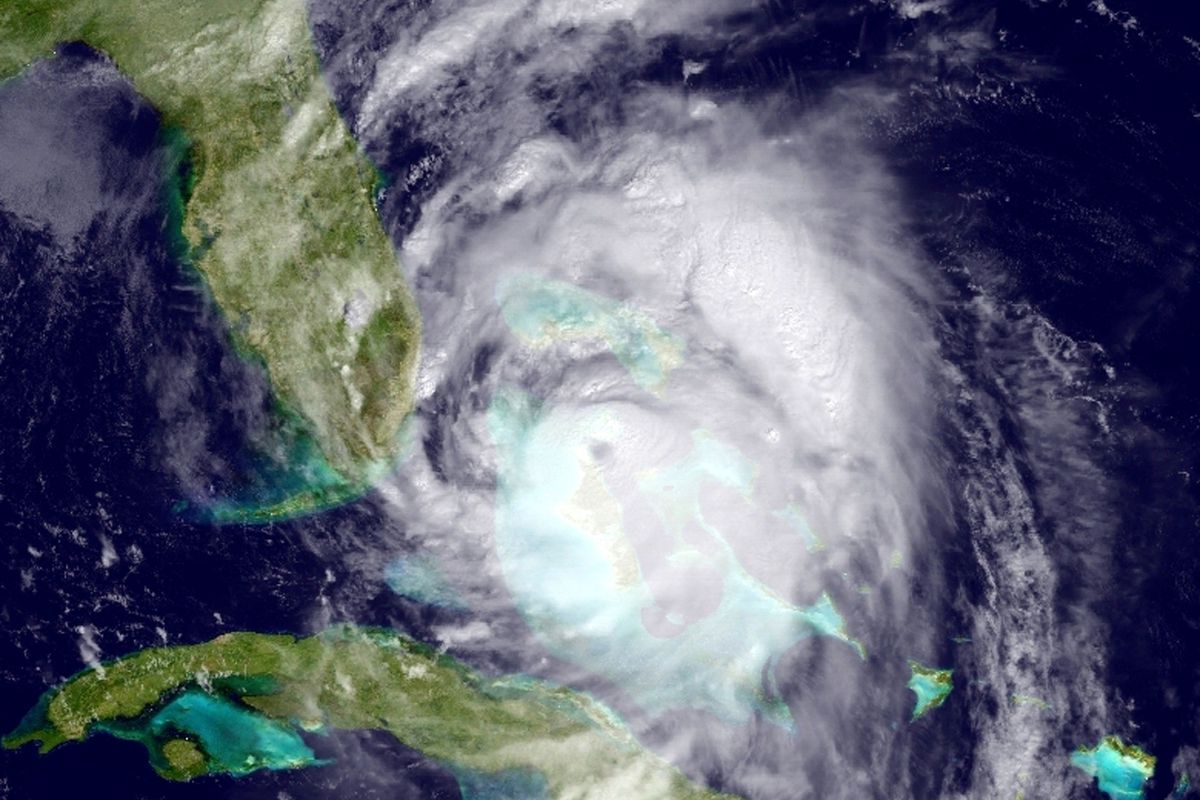 Florida Hurricane Damage in Miami Florida